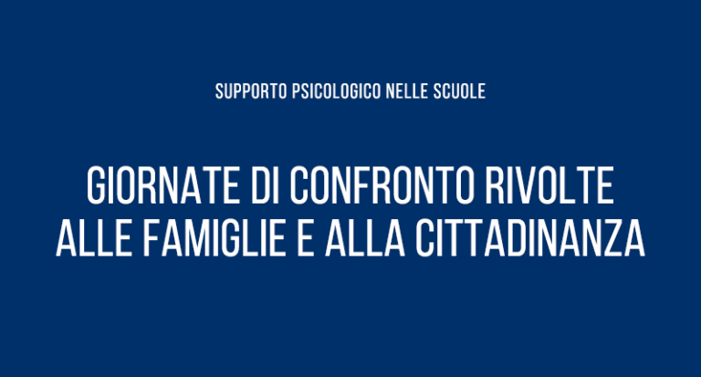 Supporto Psicologico Nelle Scuole - Ordine Psicologi Piemonte